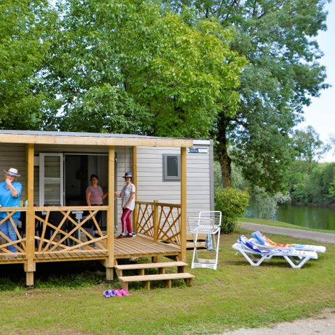 MOBILHEIM 6 Personen - 2 SCHLAFZIMMER