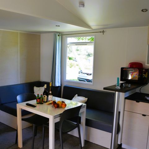 MOBILHOME 8 personnes - Résidence Quattro 40m² - 4 chambres 8 pers.