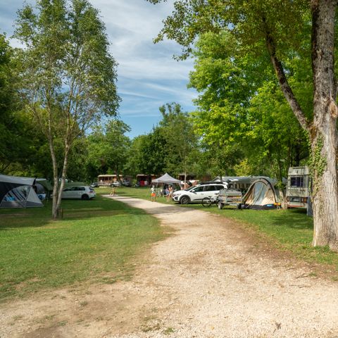 STAANPLAATS - Campingpakket (standplaats + auto + 10A elektriciteit)