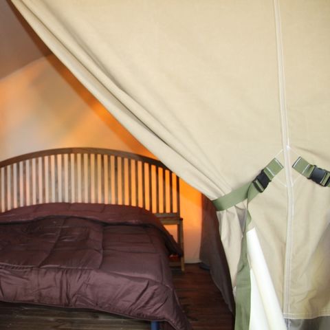 CANVAS AND WOOD TENT 2 people - IMPALA LODGE (WITHOUT SANITARY FACILITIES)