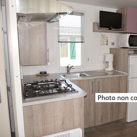 MOBILHOME 4 personas - Confort con TV - 2 habitaciones