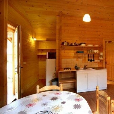 CHALET 6 personnes - Chalet Romarin 2 chambres avec climatisation et TV