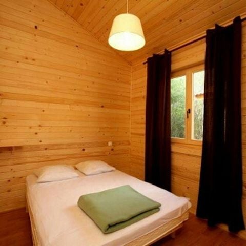 Chalet 4 personen - Chalet Romarin 2 slaapkamers met airconditioning en TV