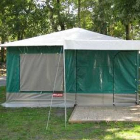 CANVAS BUNGALOW 4 people - Caribbean + terrace + awning