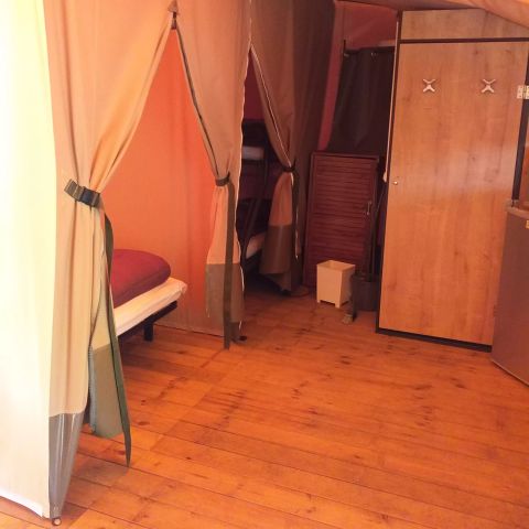 CANVAS AND WOOD TENT 4 people - Caraibe 3 Rooms 4 People