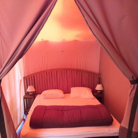 CANVAS AND WOOD TENT 4 people - Caraibe 3 Rooms 4 People