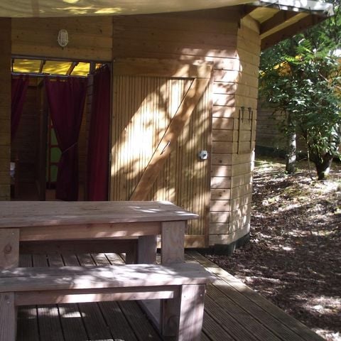 CHALET 6 personen - Cabane Ti Bonheur 24 m² + terras 9 m²