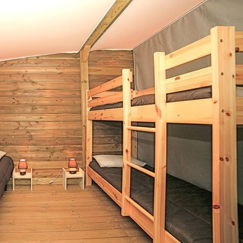 TENT 5 personen - Ecolodge | 2 Ch. | 4/5 Pers.