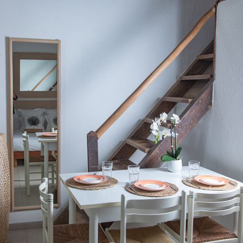 Villa 4 personen - Villa Type B1 - 2 volwassenen 2 kinderen (begane grond, mezzanine)