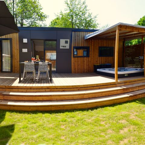 MOBILHOME 6 personnes - Lodge Prestige Natura 6 Pers.