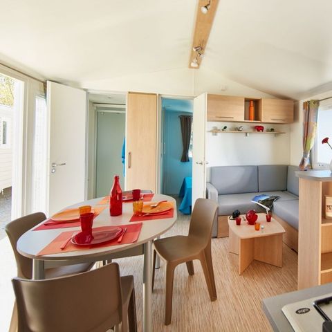 MOBILHOME 6 personnes - Mobil Home 2 ch 4/6 pl Terrasse semi-couverte sans Clim