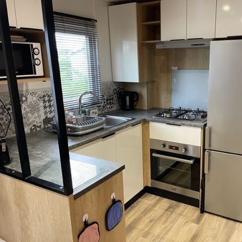 MOBILE HOME 6 people - 3 bedrooms with air conditioning (Immobilhome)