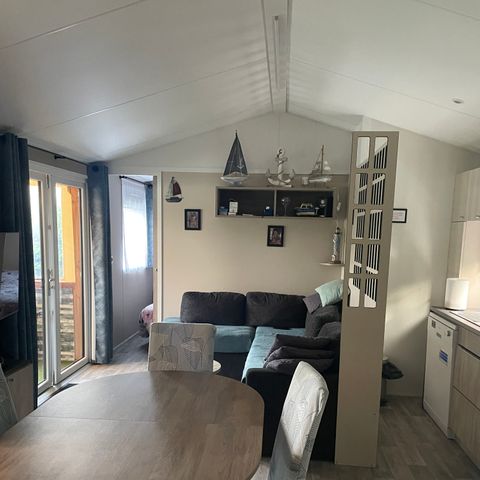 MOBILHOME 6 personnes - Mobil Home CC267 - 42 m² - 3 Chambres -  Climatisation