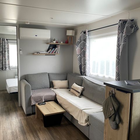 MOBILHOME 6 personnes - Mobil Home CC727 - 40 m² - 3 Chambres - Climatisation