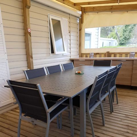 Mobilheim 6 Personen - Familiär - Fernseher - CLIM - LV - LL - WIFI