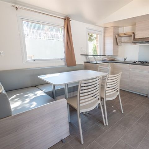 MOBILHOME 6 personnes - Comfort XL | 3 Ch. | 6 Pers. | Terrasse surélevée | Clim.