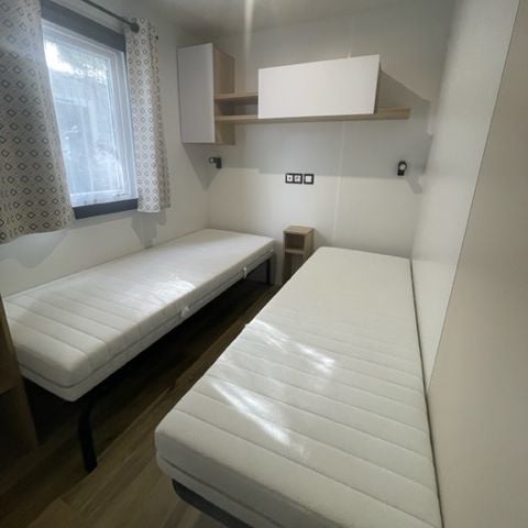 Stacaravan 6 personen - 3 slaapkamers met airconditioning (Immobilhome)