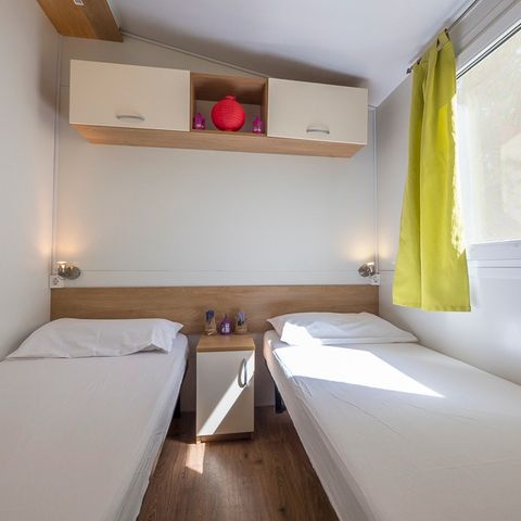 STACARAVAN 6 personen - Mobile-home | Comfort XL | 3 slaapkamers | 6 pers. | Verhoogd terras | Airconditioning | TV