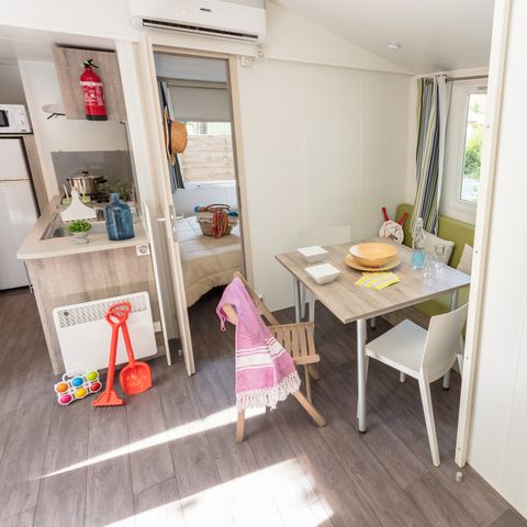 MOBILHOME 6 personnes - Mobil-home | Comfort | 3 Ch. | 6 Pers. | Terrasse surélevée | Clim.