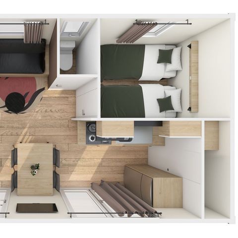 MOBILHOME 4 personas - Mobil Home PREMIUM 29m² - Mobil home PREMIUM 29m² - Mobil home PREMIUM 29m² - Mobil home PREMIUM 29m²