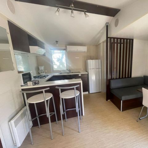 MOBILHOME 6 personas - PRIVILEGE 2BED 2BATH 4/6 PERS TV-CLIM