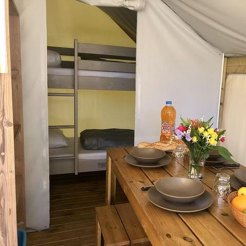 TENDA DA CAMPEGGIO 4 persone - ECOLODGE senza servizi igienici