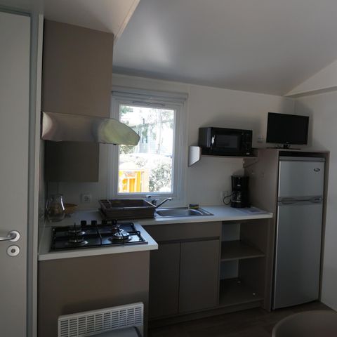MOBILHEIM 4 Personen - Palombaggia 31 m², klimatisiert, 2 Schlafzimmer