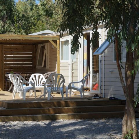 MOBILE HOME 6 people - Ostriconi 35 m², air-conditioned, 3 bedrooms