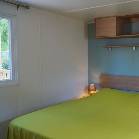 MOBILHOME 4 personnes - PMR 35 m², climatisé, 2 chambres