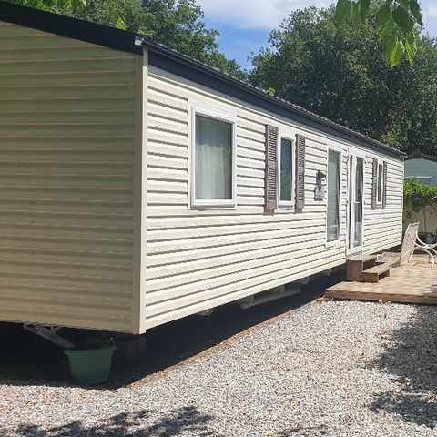 MOBILE HOME 6 people - Cottage "confort" 3 bedrooms / 2 bathrooms 6 pers - tv & air conditioning (4 Adults and 2 Children or 2 Adults and 4 Children)