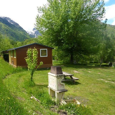 CHALET 4 personnes - Standard 20m² - 2 chambres + terrasse couverte