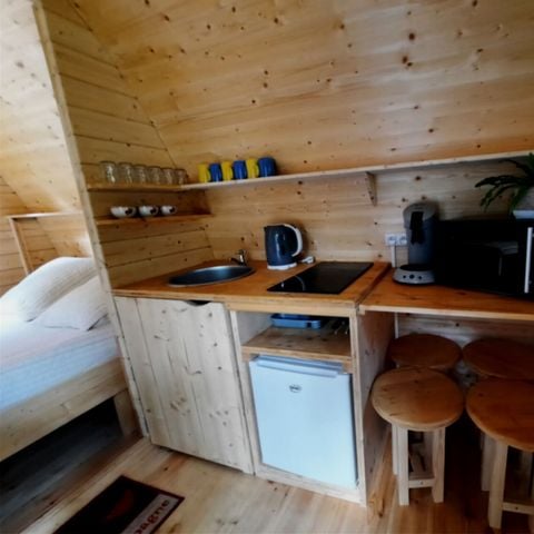 UNIEKE ACCOMMODATIE 4 personen - Cabane 4 plaatsen