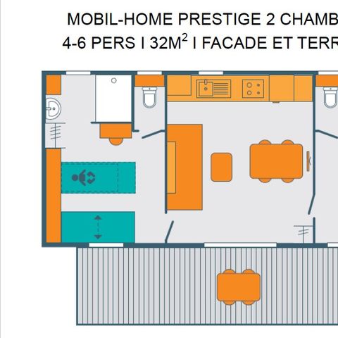 MOBILHEIM 6 Personen - MOBILHEIM PRESTIGE 4-6pers