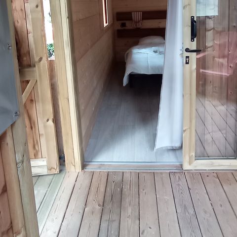 CHALET 2 personnes - Lodge Bois sans sanitaires 16m2