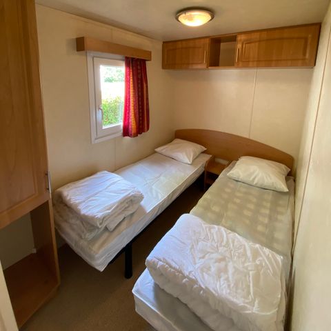 MOBILHEIM 4 Personen - USTOU + : 1 Badezimmer mit überdachter Terrasse und Klimaanlage