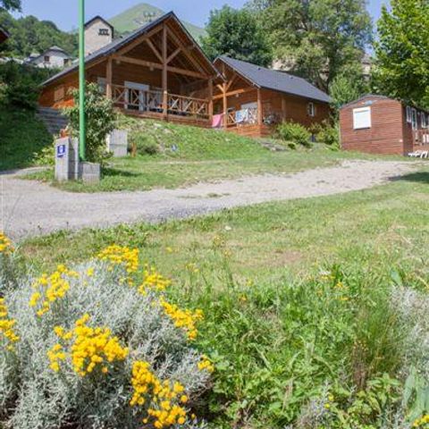 CHALET 6 personnes - Chalet bois 3 chambres TV LV Terrasse couverte