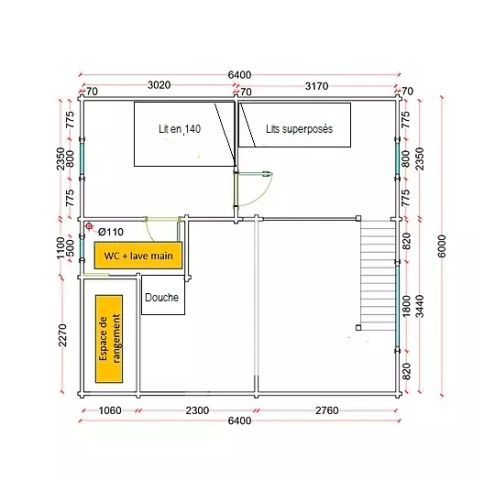 CHALET 8 people - Duplex 4 Rooms 8 People