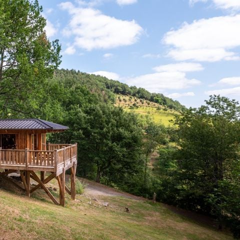 UNUSUAL ACCOMMODATION 5 people - Wooden cabin on stilts 2 Rooms 5 People