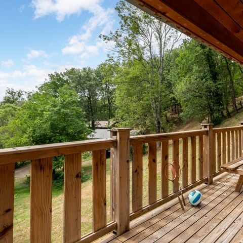 UNUSUAL ACCOMMODATION 5 people - Wooden cabin on stilts 2 Rooms 5 People