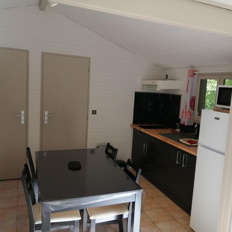 CHALET 6 people - Chalet GREEN 35m² / 2 bedrooms - terrace