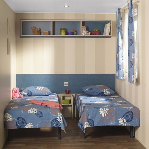 Stacaravan 6 personen - 3-slaapkamer Tribu stacaravan