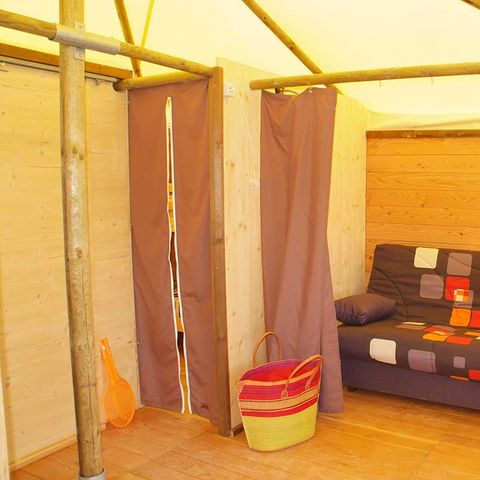 TENT 6 people - GIGARO LODGE TENT 26M² 2BED. 6 PEOPLE