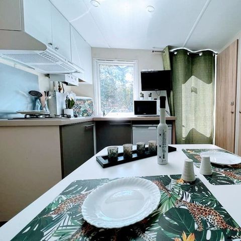 MOBILE HOME 3 people - FABREGAS MOBIL HOME 19M² 2CH. 3 PEOPLE