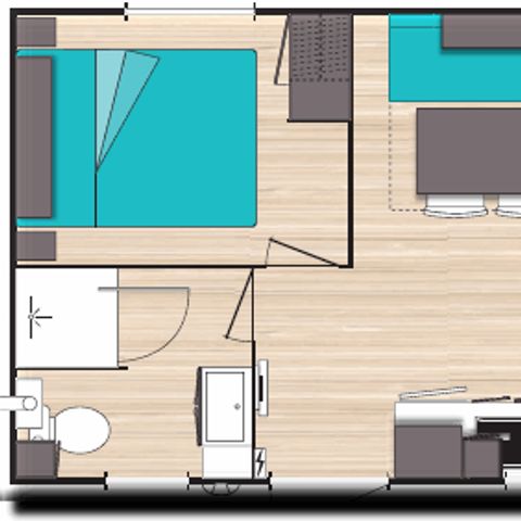 MOBILHEIM 3 Personen - ESTAGNOL