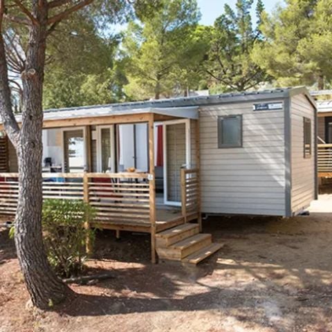 MOBILE HOME 8 people - Mobile home 3 bedrooms 6 adults + 2 children Semi-covered terrace Air conditioning