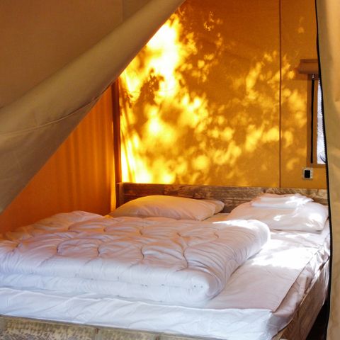 TENTE TOILE ET BOIS 5 personnes - Eco-Lodge SAVANE