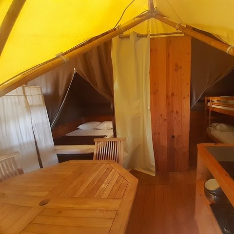 SAFARIZELT 4 Personen - Lodge Komfort