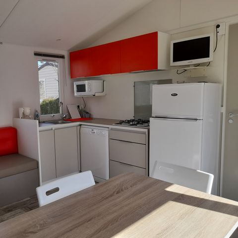 MOBILHEIM 4 Personen - Mobilheim Komfort 2 Schlafzimmer/2 Badezimmer/2wc