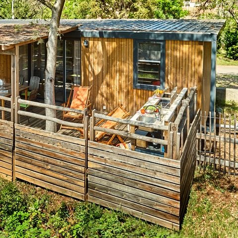 MOBILHOME 6 personnes - Lodge Luxe Vue Nature