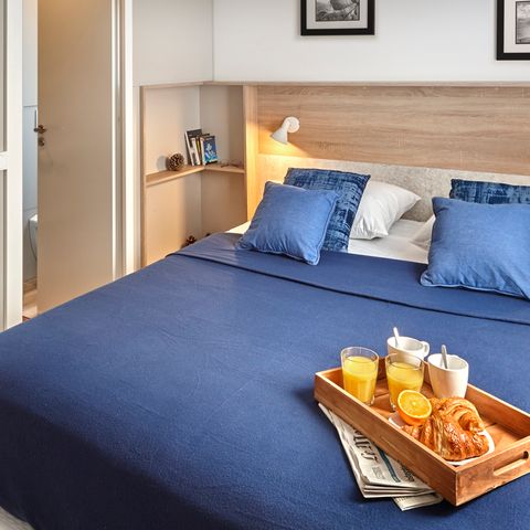 Stacaravan 4 personen - Luxe lodge met uitzicht op zee